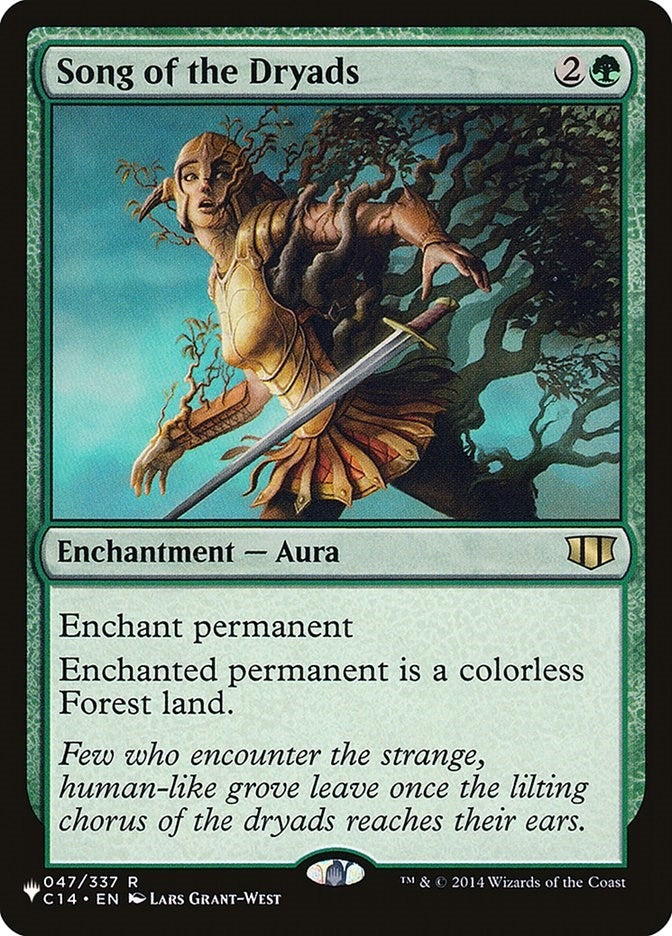 Song of the Dryads (47) [LIST] - MTG Single