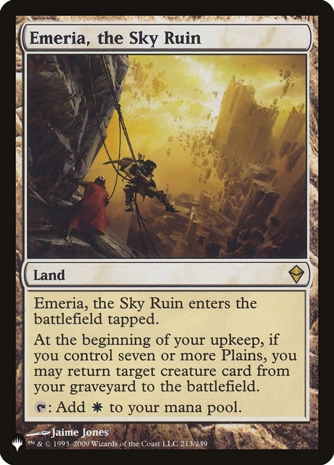 Emeria the Sky Ruin (213) [LIST] - MTG Single