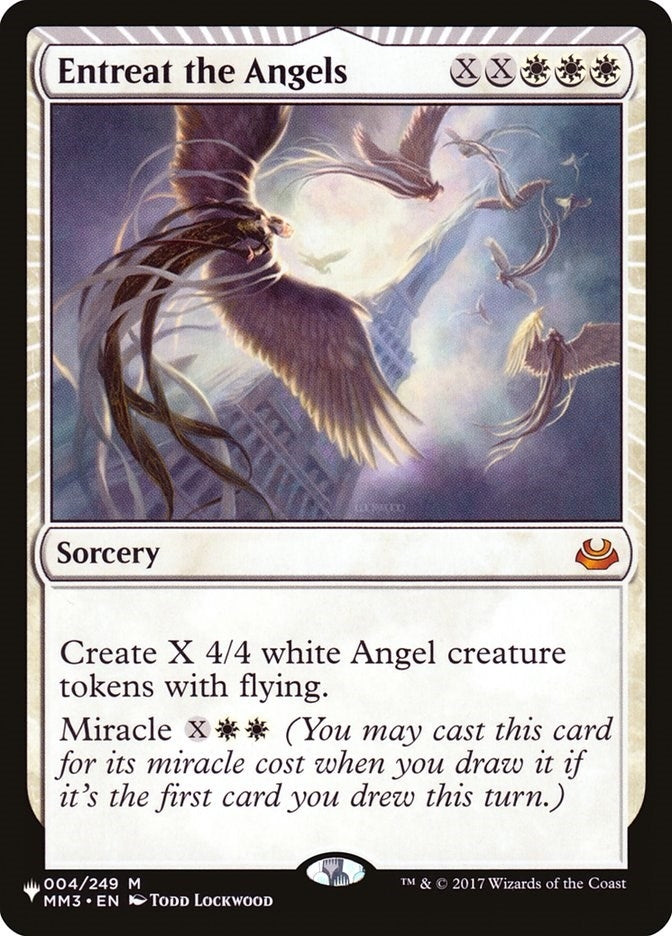 Entreat the Angels (MM3) (4) [LIST] - MTG Single