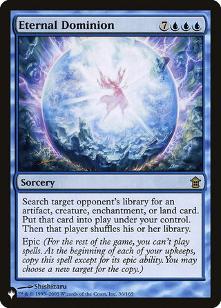 Eternal Dominion (36) [LIST] - MTG Single