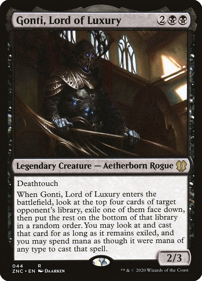 Gonti Lord of Luxury (44) [ZNC] - MTG Single