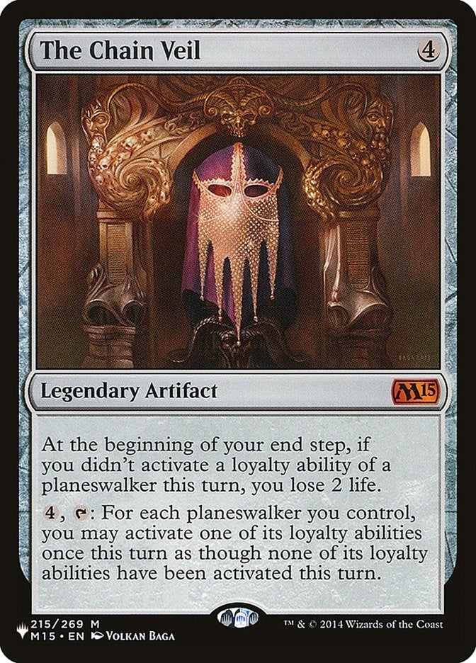 The Chain Veil (215) [LIST] - MTG Single