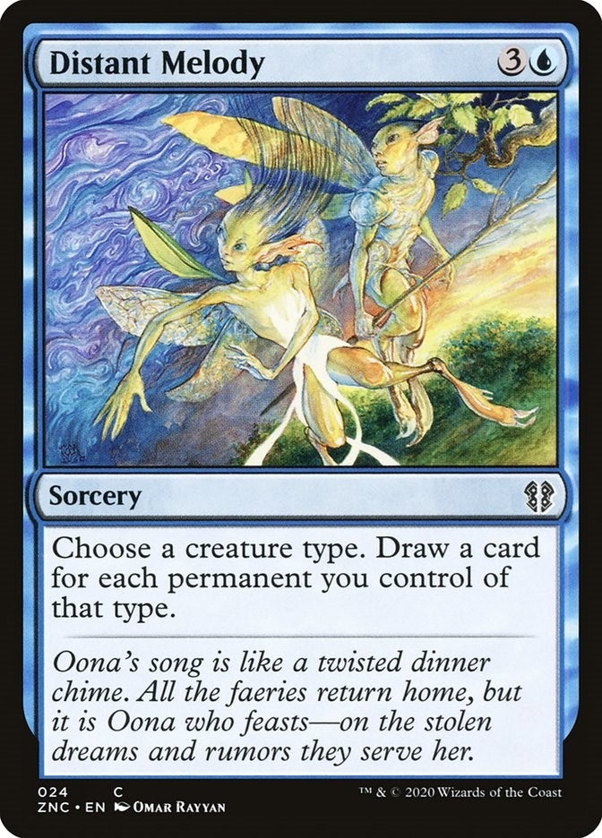 Distant Melody (24) [ZNC] - MTG Single