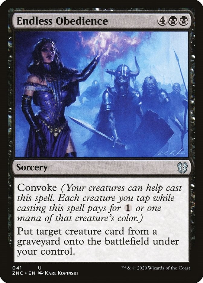 Endless Obedience (41) [ZNC] - MTG Single