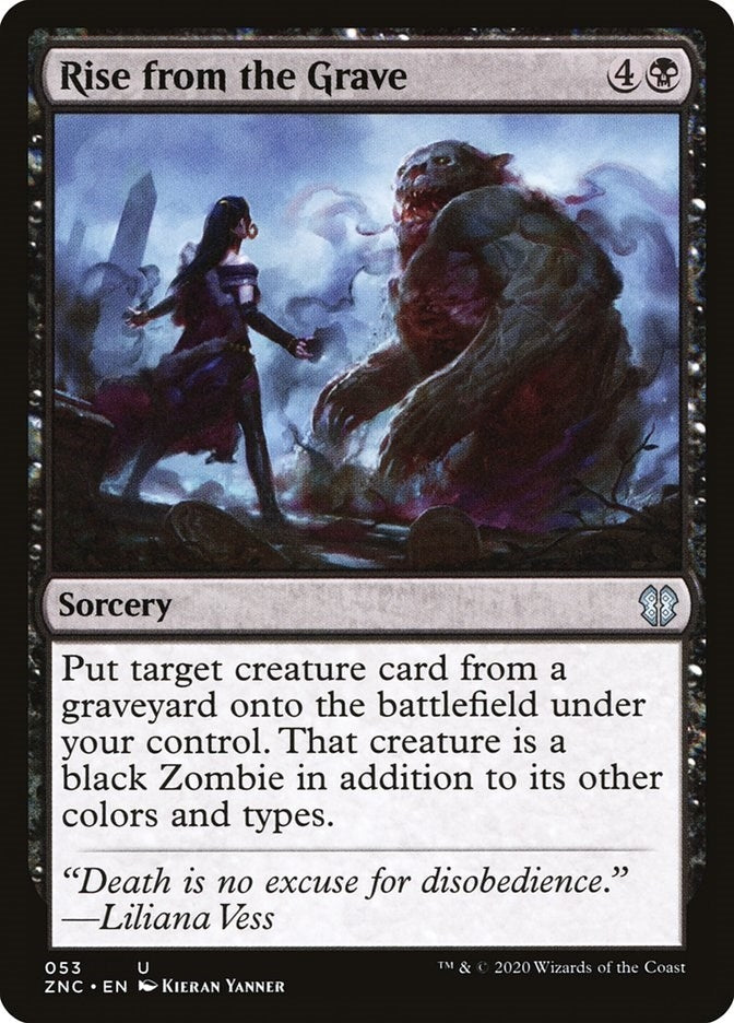 Rise from the Grave (53) [ZNC] - MTG Single