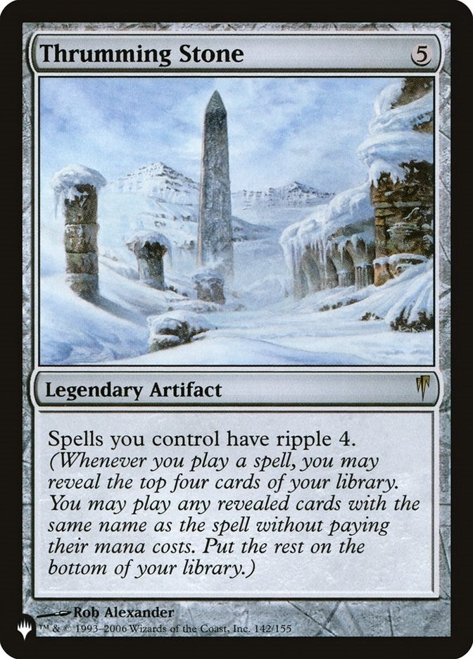 Thrumming Stone (142) [LIST] - MTG Single