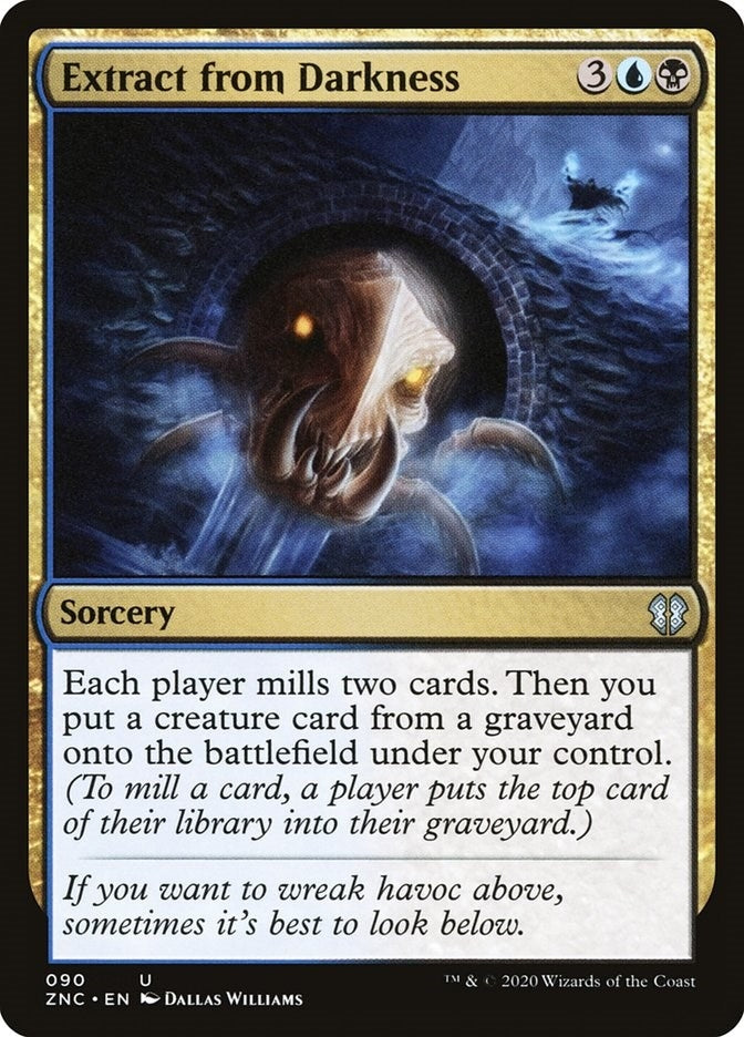 Extract from Darkness (90) [ZNC] - MTG Single