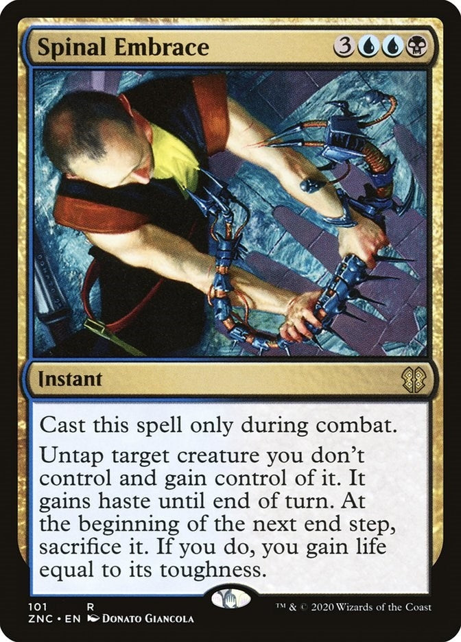 Spinal Embrace (101) [ZNC] - MTG Single