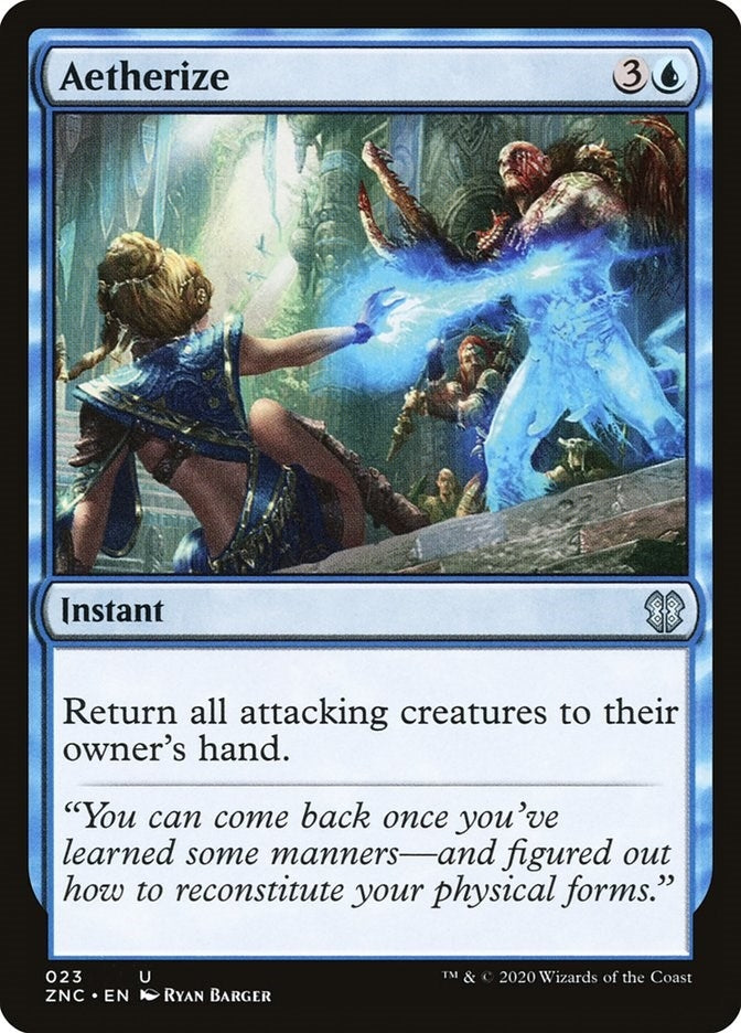 Aetherize (23) [ZNC] - MTG Single