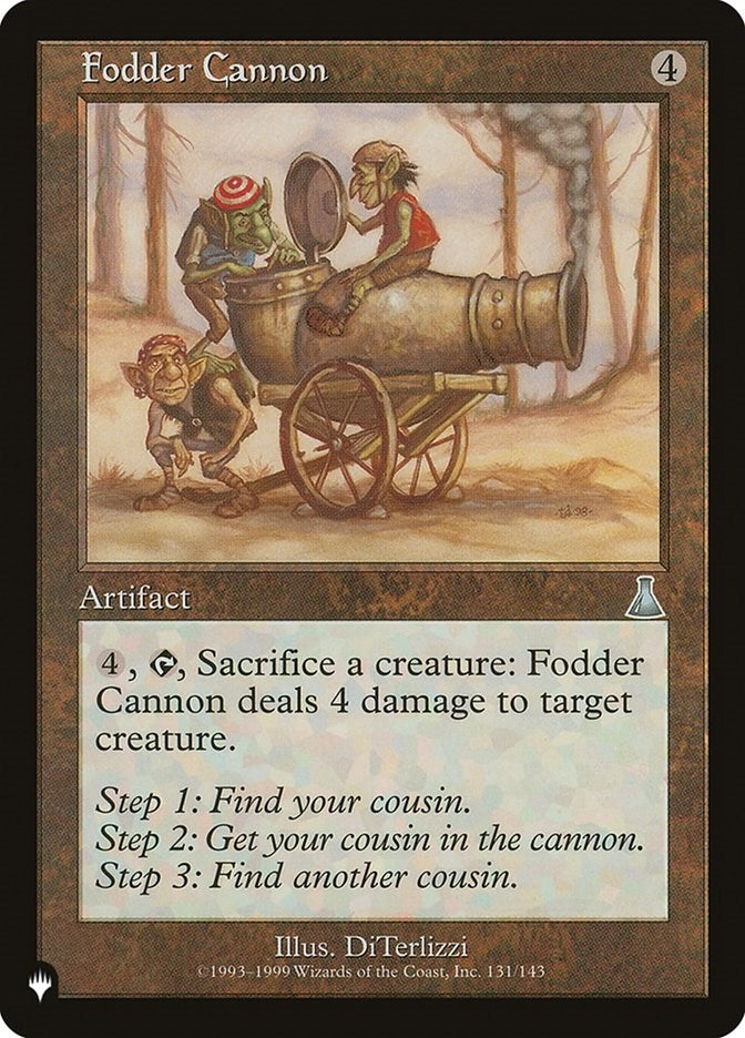 Fodder Cannon (131) [LIST] - MTG Single