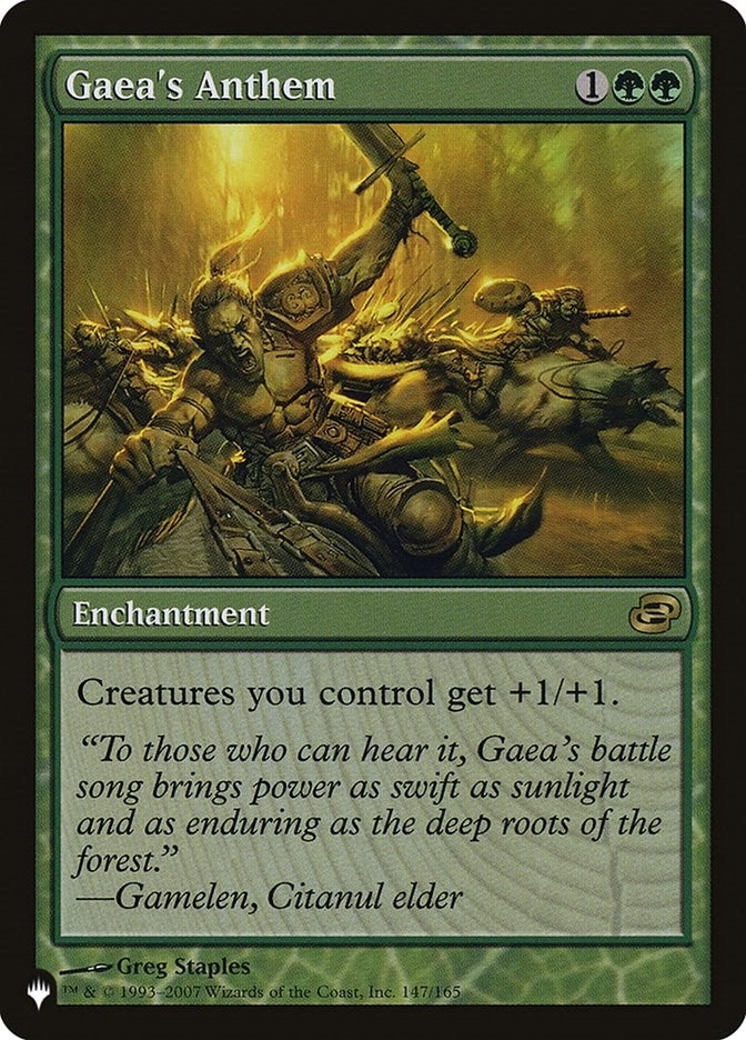 Gaea’s Anthem (147) [LIST] - MTG Single