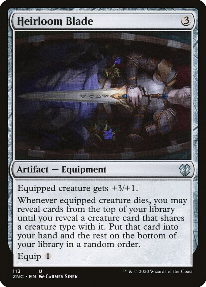 Heirloom Blade (113) [ZNC] - MTG Single