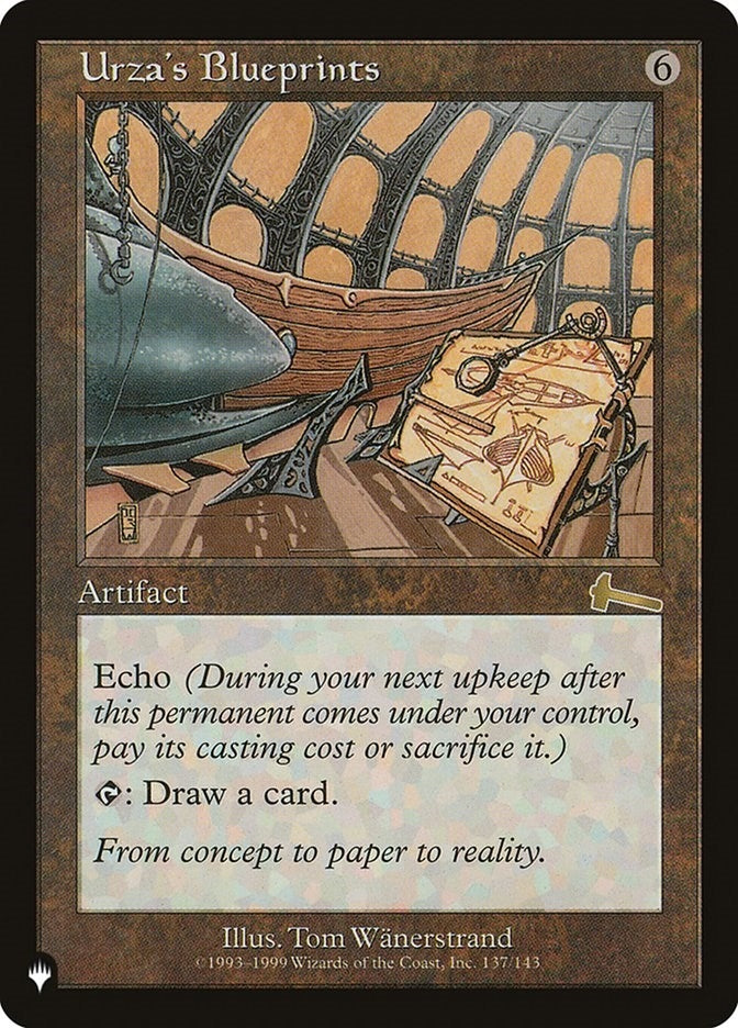 Urza’s Blueprints (137) [LIST] - MTG Single
