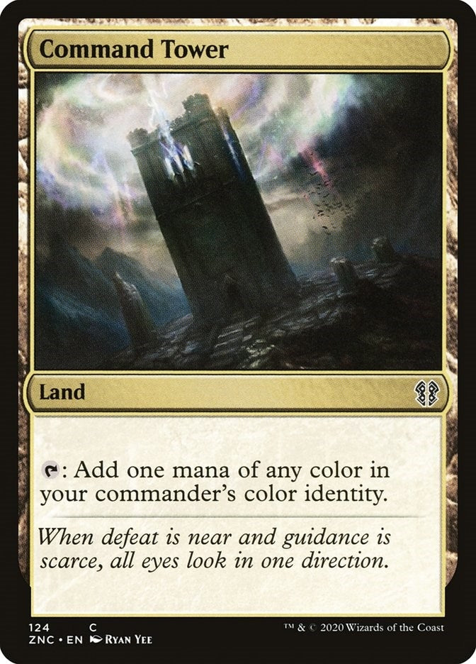 Command Tower (124) [ZNC] - MTG Single