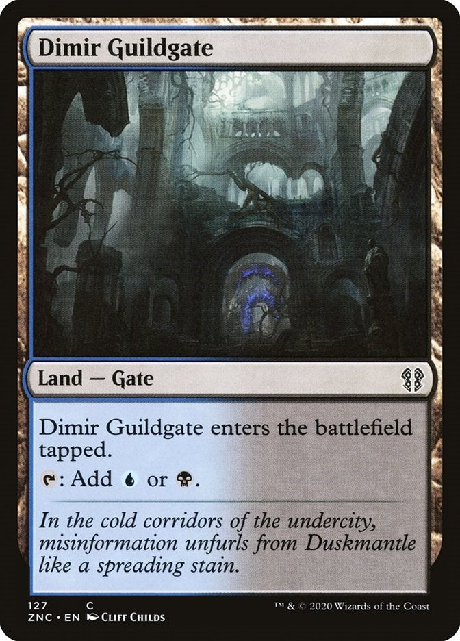 Dimir Guildgate (127) [ZNC] - MTG Single