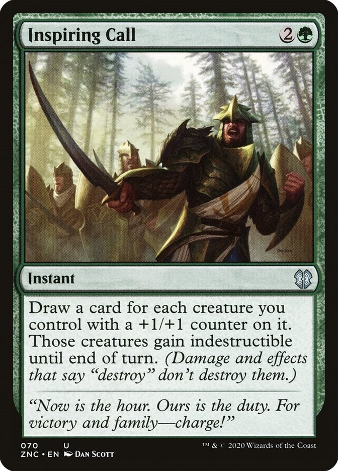 Inspiring Call (70) [ZNC] - MTG Single