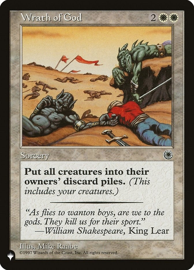 Wrath of God [LIST] - MTG Single