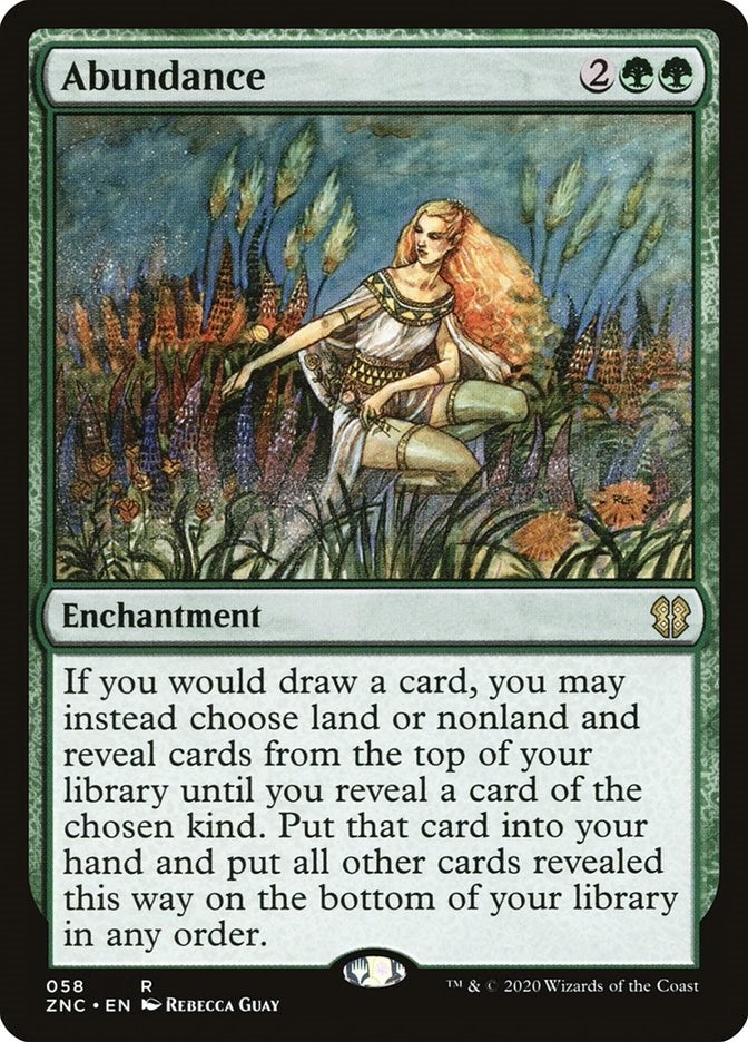 Abundance (58) [ZNC] - MTG Single