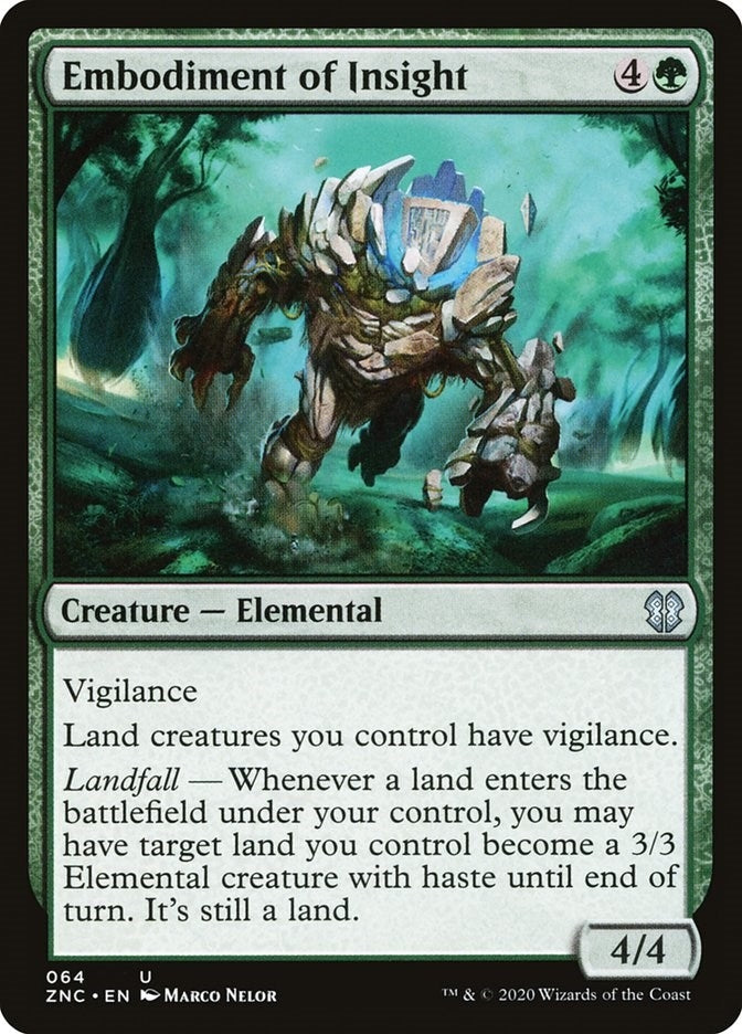 Embodiment of Insight (64) [ZNC] - MTG Single