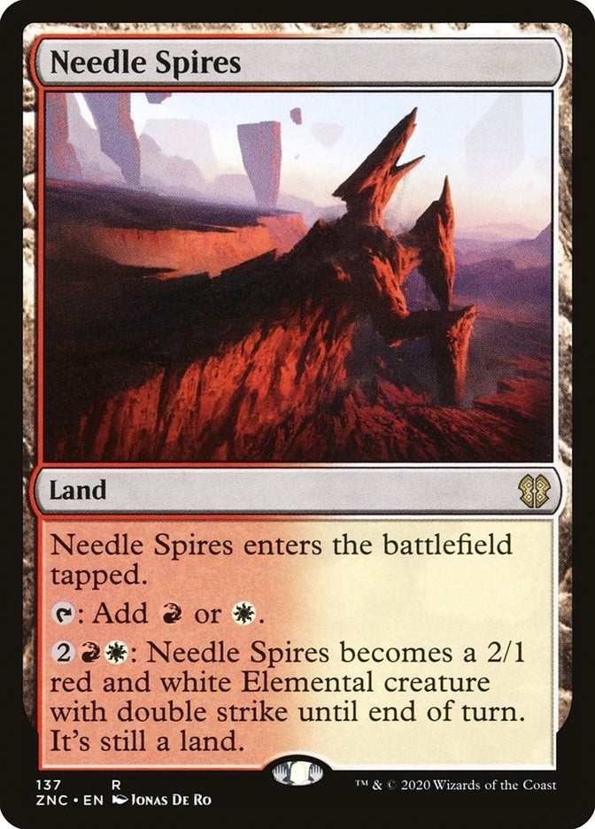 Needle Spires (137) [ZNC] - MTG Single