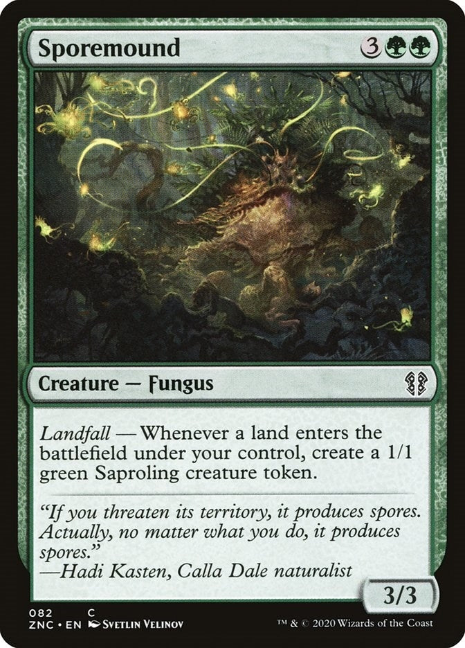 Sporemound (82) [ZNC] - MTG Single