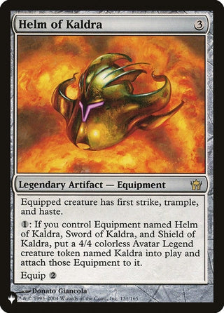 Helm of Kaldra (131) [LIST] - MTG Single