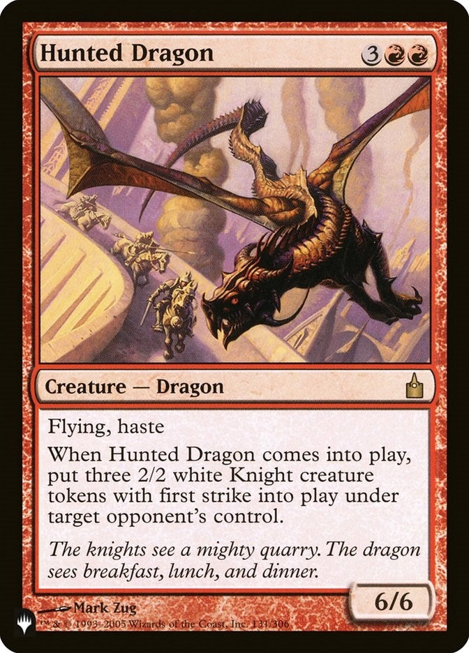 Hunted Dragon (131) [LIST] - MTG Single
