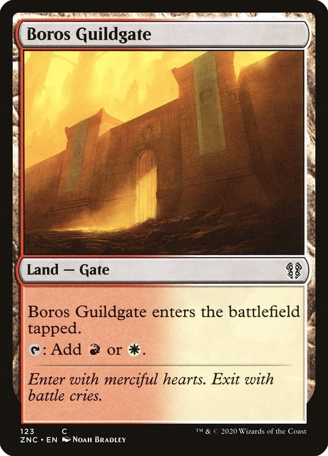 Boros Guildgate (123) [ZNC] - MTG Single