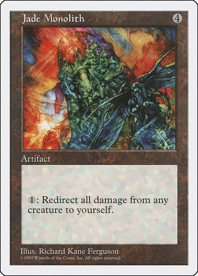 Jade Monolith [5ED] - MTG Single