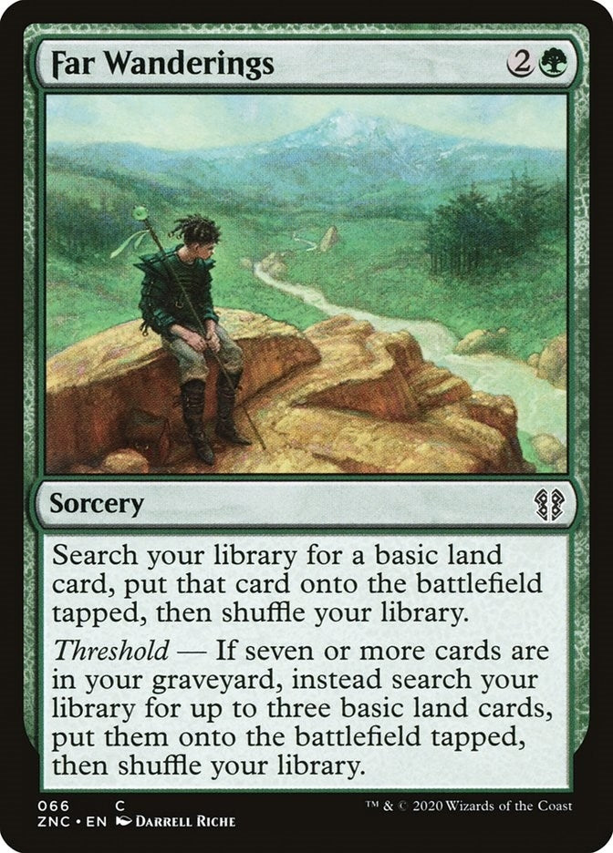 Far Wanderings (66) [ZNC] - MTG Single