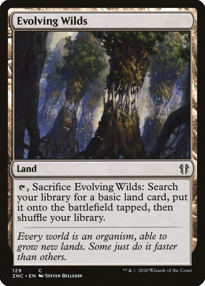 Evolving Wilds (129) [ZNC] - MTG Single