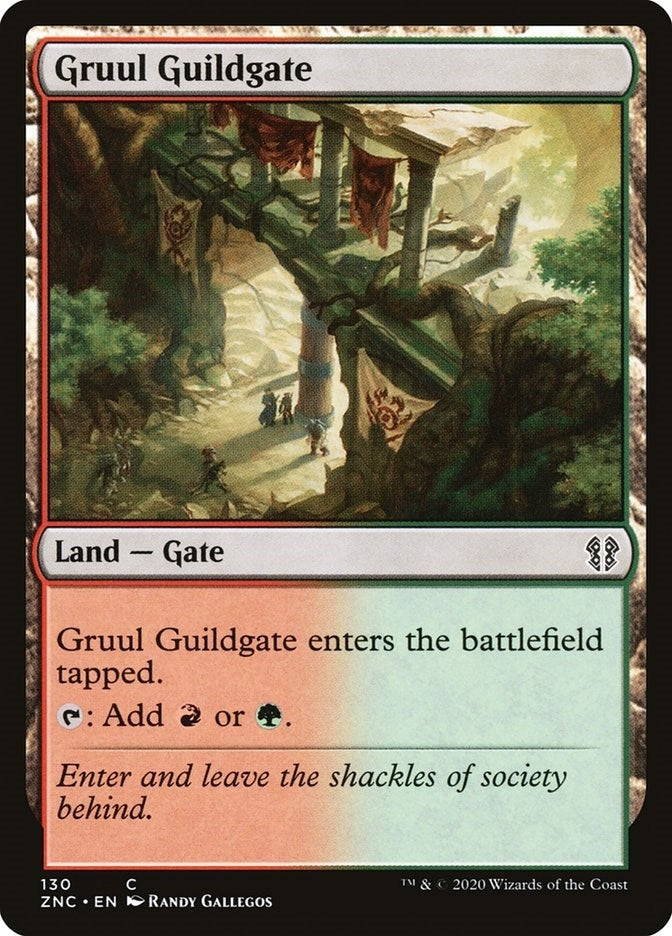 Gruul Guildgate (130) [ZNC] - MTG Single