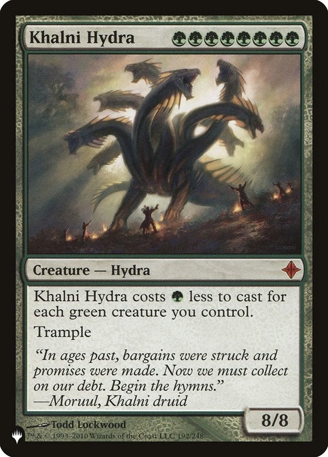 Khalni Hydra (192) [LIST] - MTG Single