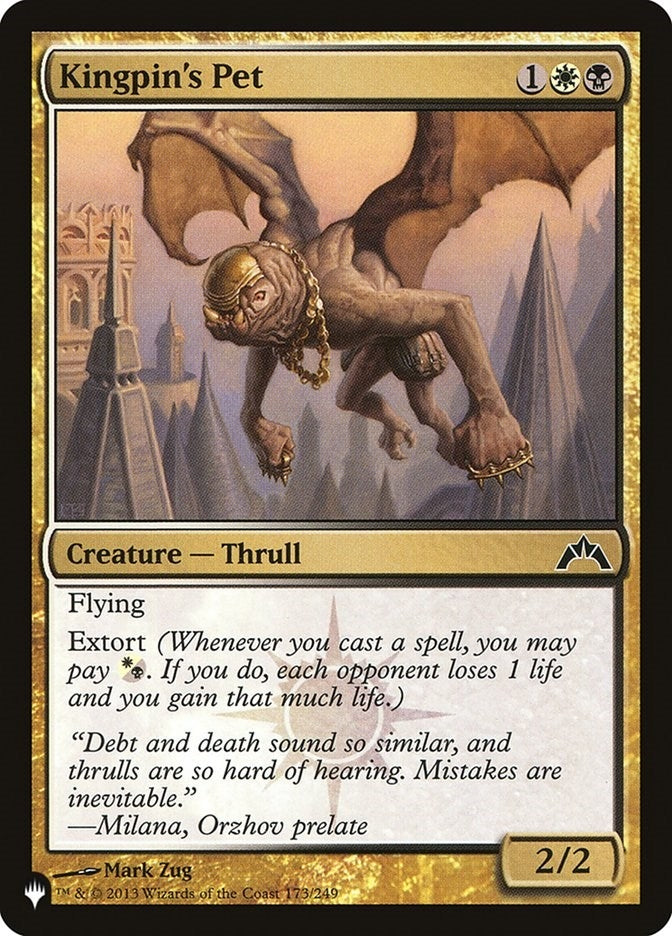 Kingpin’s Pet (173) [LIST] - MTG Single