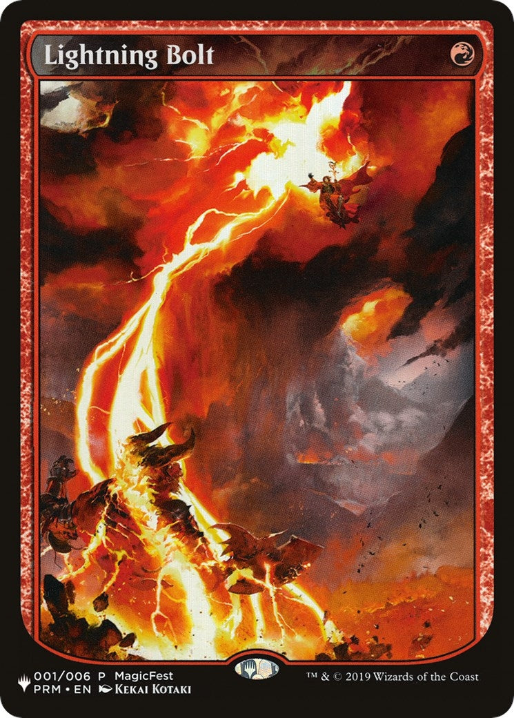 Lightning Bolt (PRM) (1) [LIST] - MTG Single