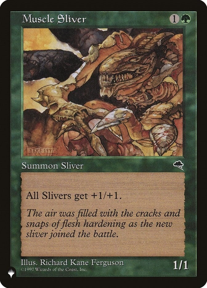 Muscle Sliver (132) [LIST] - MTG Single