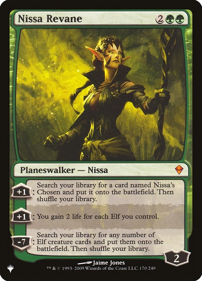 Nissa Revane (170) [LIST] - MTG Single