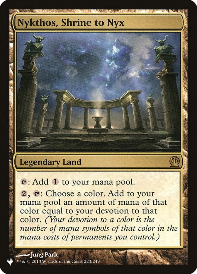 Nykthos Shrine to Nyx (223) [LIST] - MTG Single