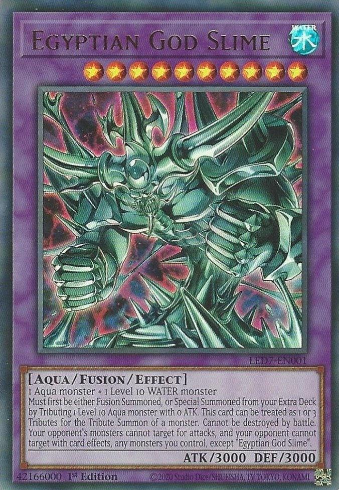 Egyptian God Slime (7001) (LED7) - YuGiOh Single