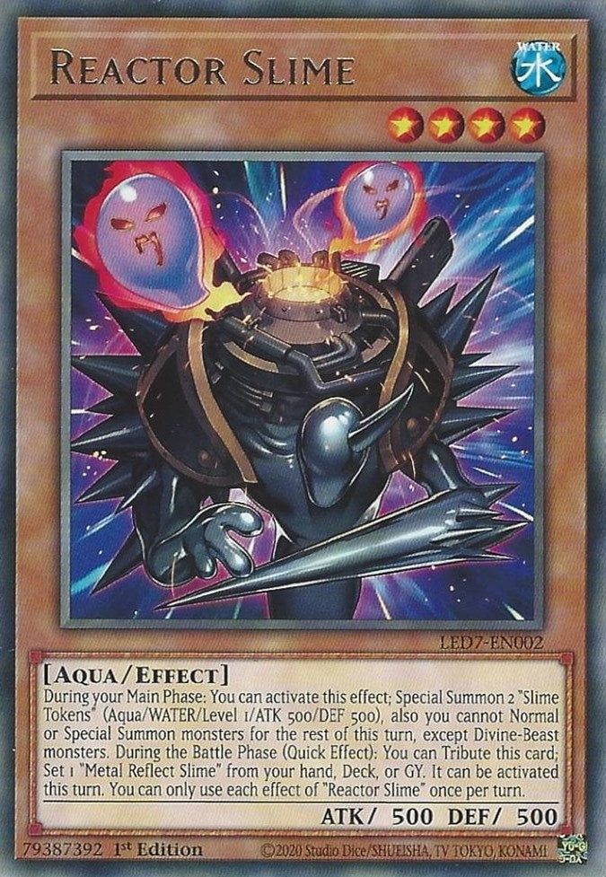 Reactor Slime (7002) (LED7) - YuGiOh Single