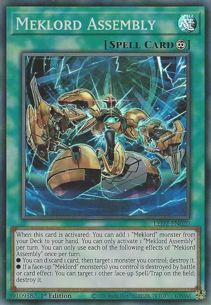 Meklord Assembly (7020) (LED7) - YuGiOh Single