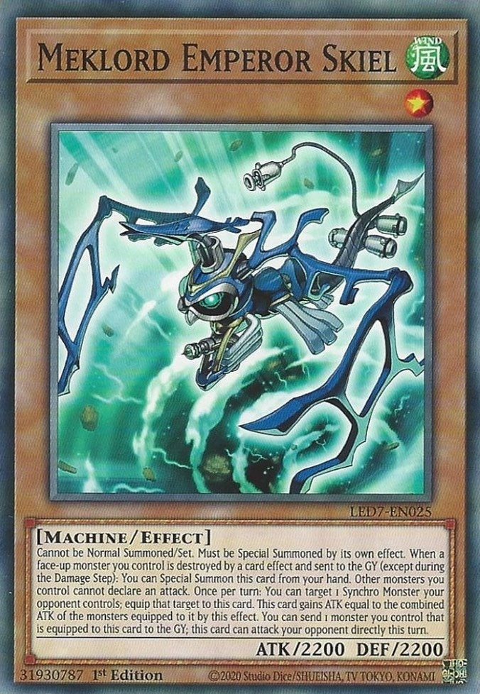 Meklord Emperor Skiel (7025) (LED7) - YuGiOh Single