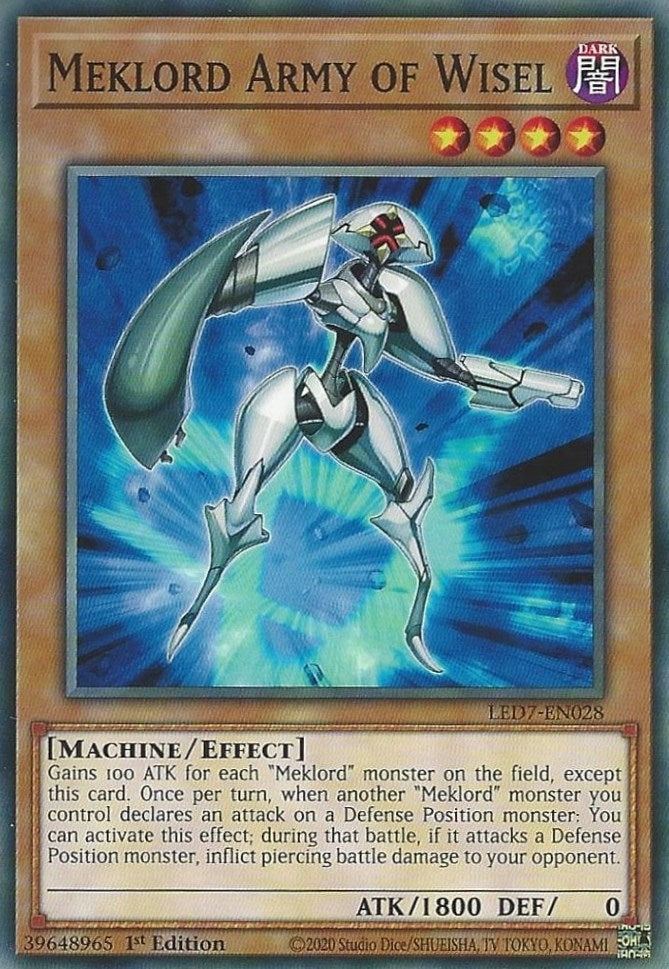 Meklord Army of Wisel (7028) (LED7) - YuGiOh Single