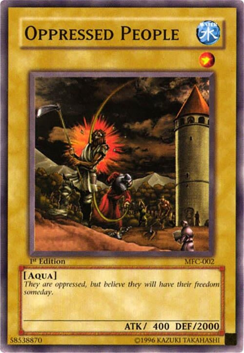 Oppressed People (2) - YuGiOh Single