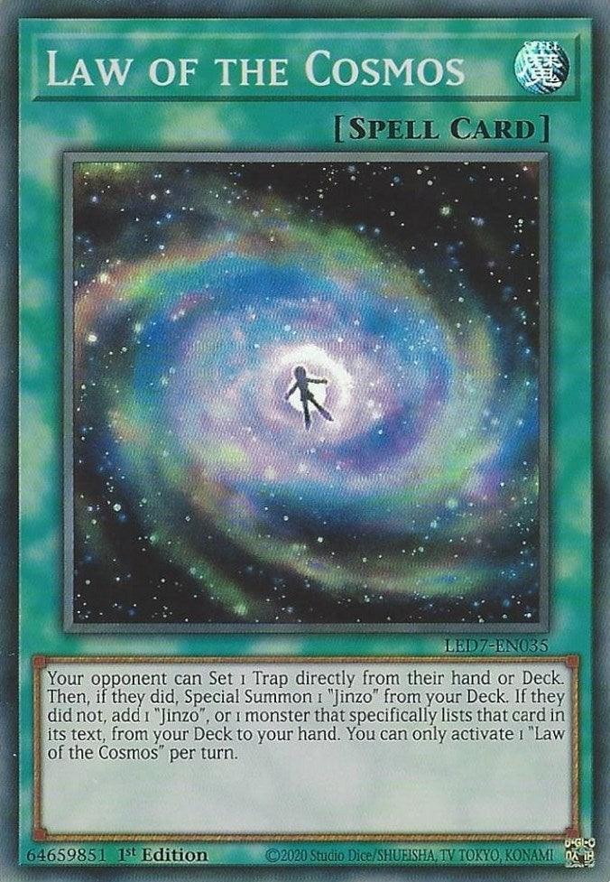Law of the Cosmos (7035) (LED7) - YuGiOh Single