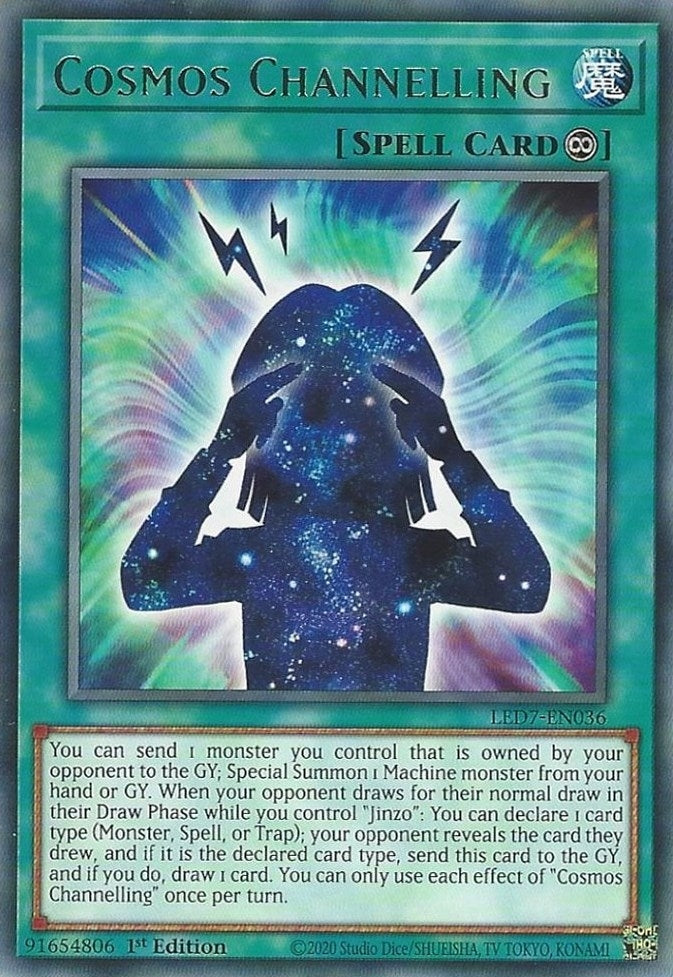 Cosmos Channelling (7036) (LED7) - YuGiOh Single