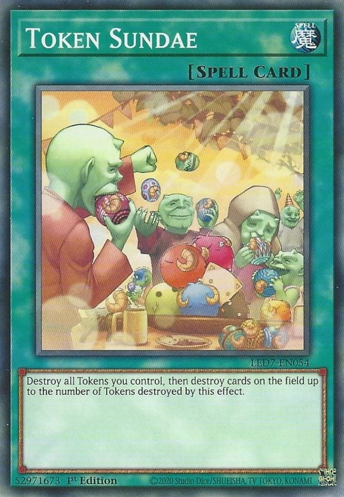 Token Sundae (7054) (LED7) - YuGiOh Single