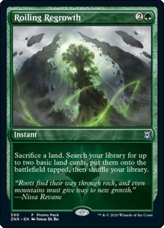 Roiling Regrowth (390) [PPZNR] - MTG Single