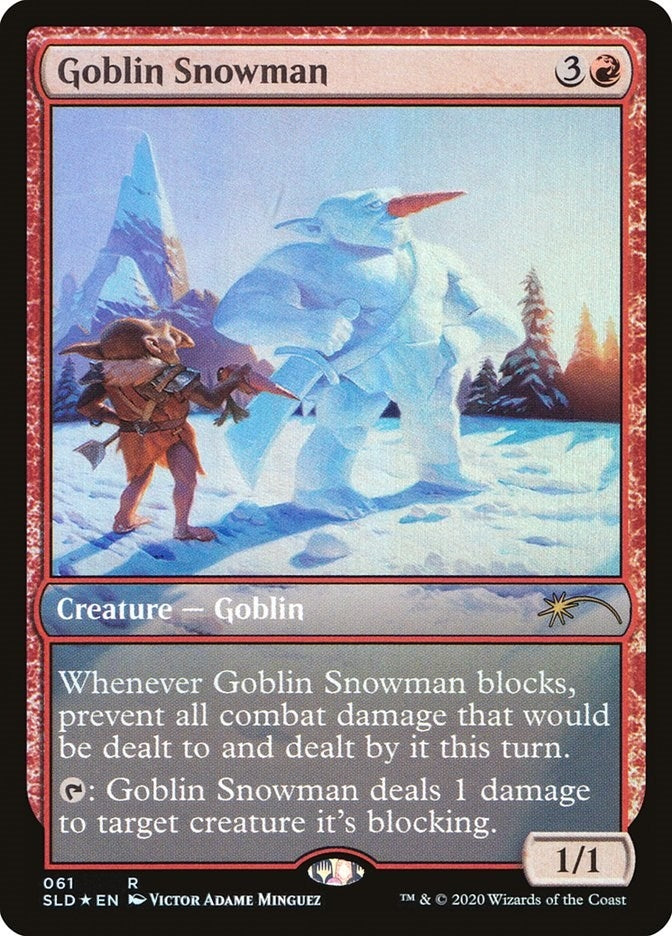 Goblin Snowman (61) [SLD] - MTG Single