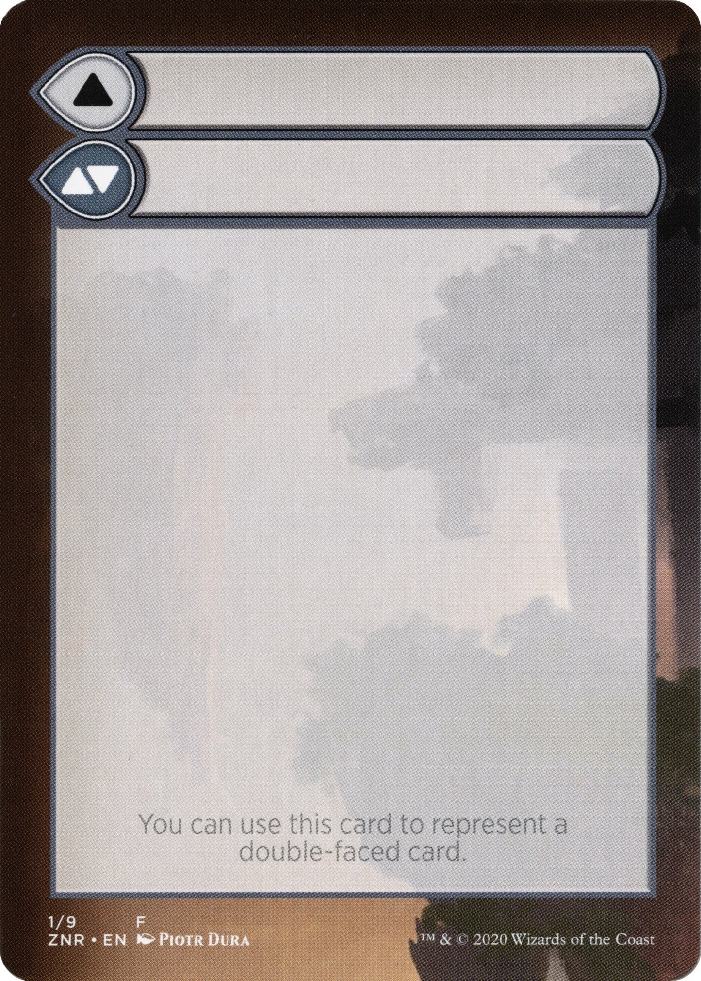 Helper Card - 1/9 (1) [ZNR] - MTG Single